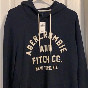 Abercrombie & Fitch Medium Men’s Dark Blue Hoodie